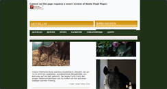 Desktop Screenshot of gestuet-wiesenhof.com